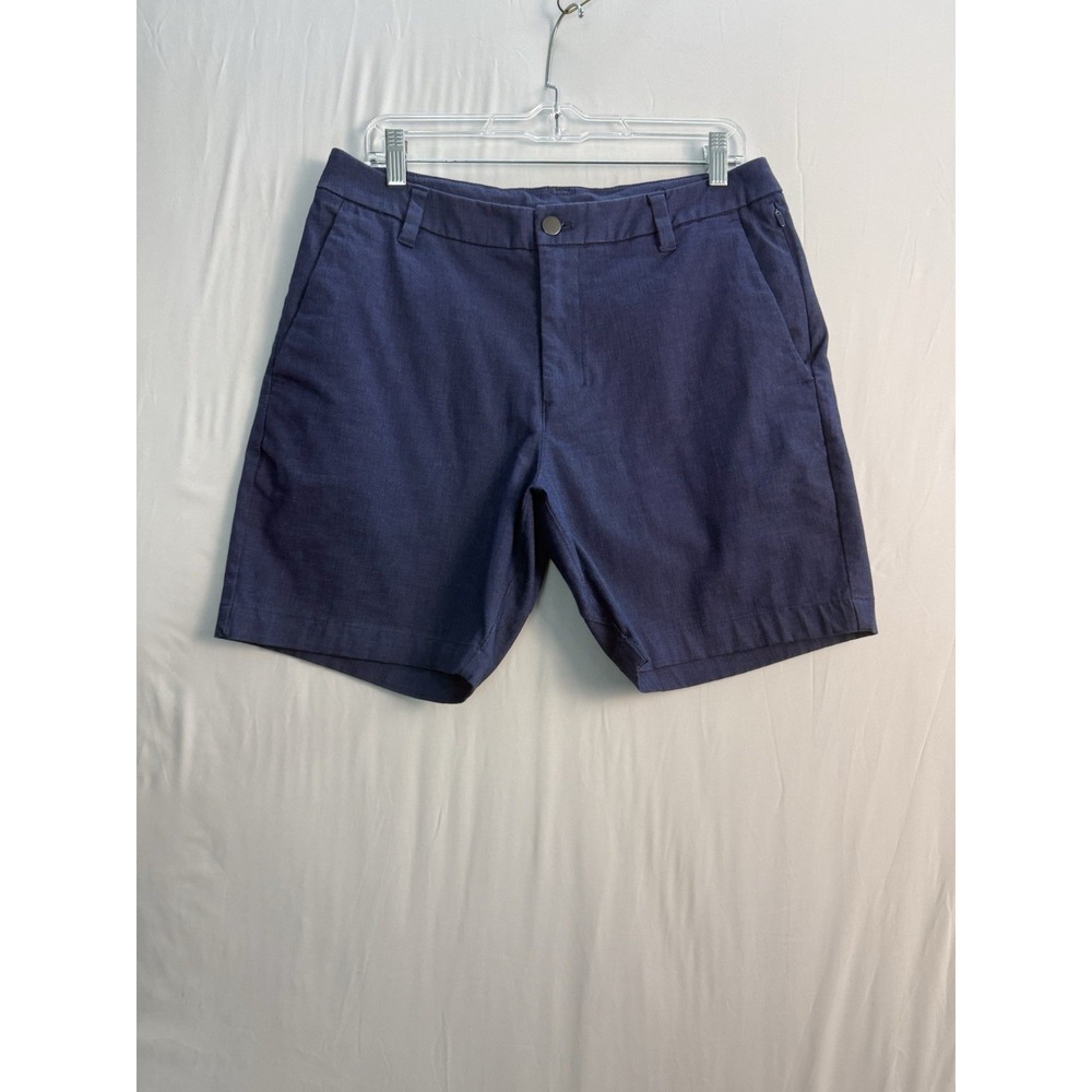 Lululemon Shorts Mens Size 32 Navy Blue Chino Golf (1755)